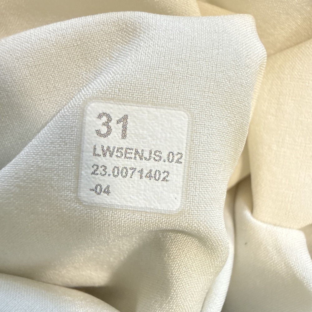 PANTS WIDE LEG Lululemon Women 31 BEIGE City Sleek 5 Pocket NWOT LE5ENJ - Picture 11 of 12